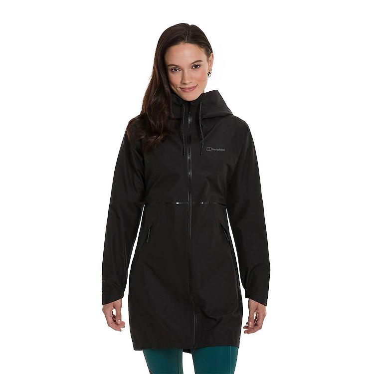 Dámska Nepremokavá Bunda Berghaus Gore Tex Rothley Čierne Slovensko 8357LVAIK